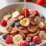 Mini Pancake Cereal Breakfast