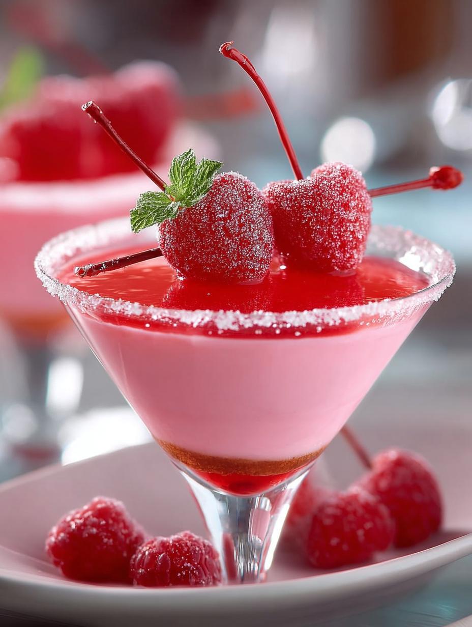 Delightful Pink Sweetie Valen Tini for Romantic Nights - Pink Sweetie Valen Tini - additional detail