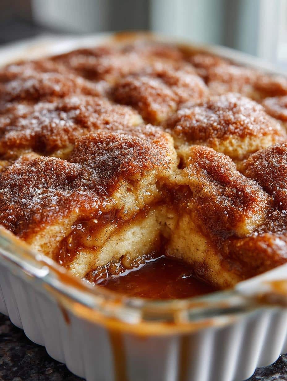 Snickerdoodle Apple Cobbler with Caramel Comforting Delight - Snickerdoodle Apple Cobbler with - additional detail