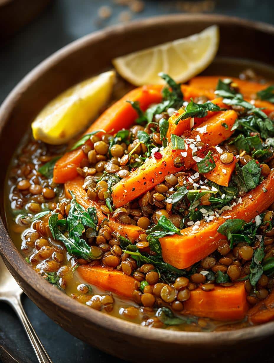 Spiced Lentil Carrot Bowls: A Hearty Vegan Delight 2 Spiced Lentil Carrot Bowls: A Hearty Vegan Delight - Spiced Lentil Carrot Bowls - main visual representation