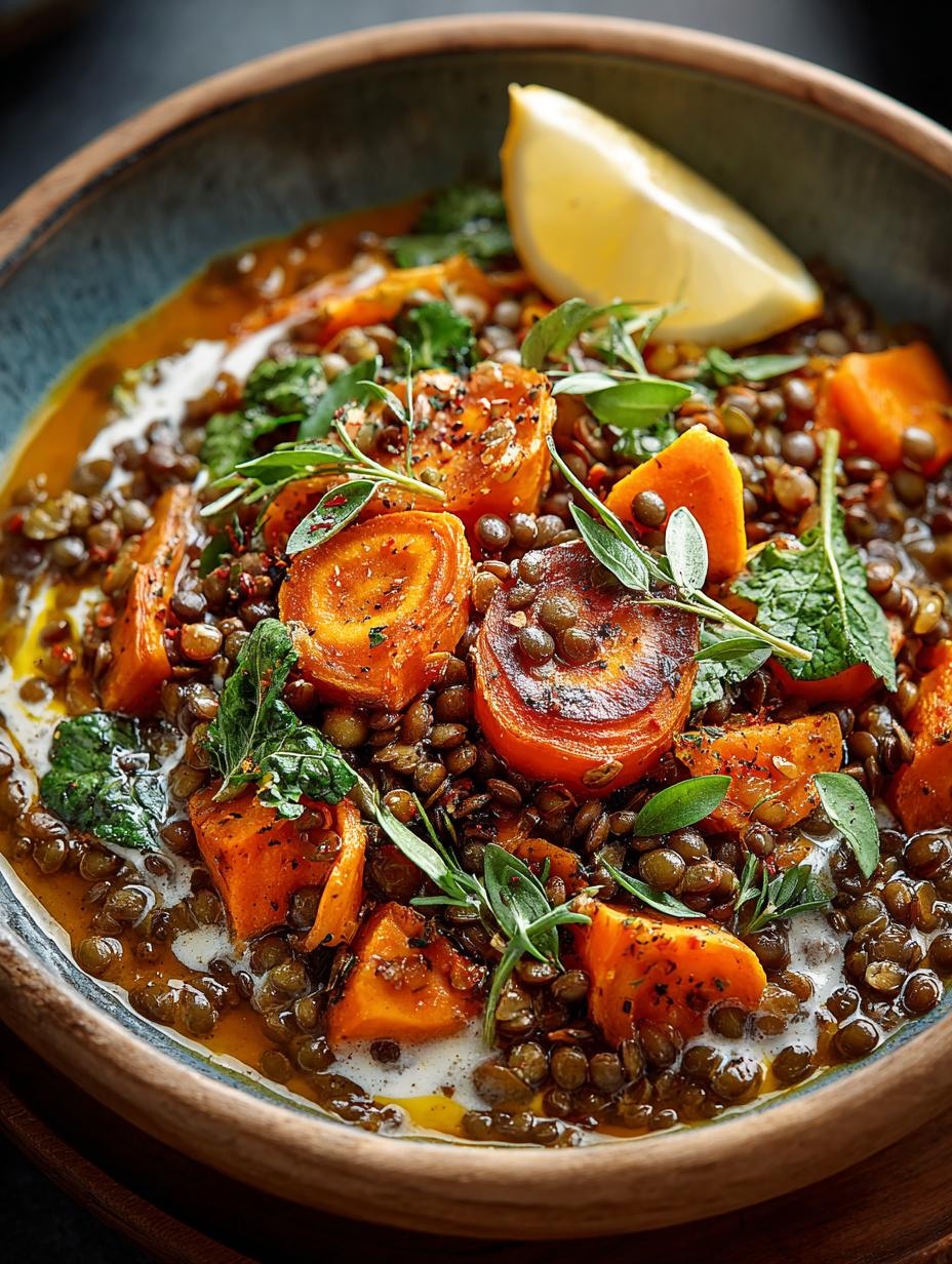 Spiced Lentil Carrot Bowls: A Hearty Vegan Delight 3 Spiced Lentil Carrot Bowls: A Hearty Vegan Delight - Spiced Lentil Carrot Bowls - additional detail