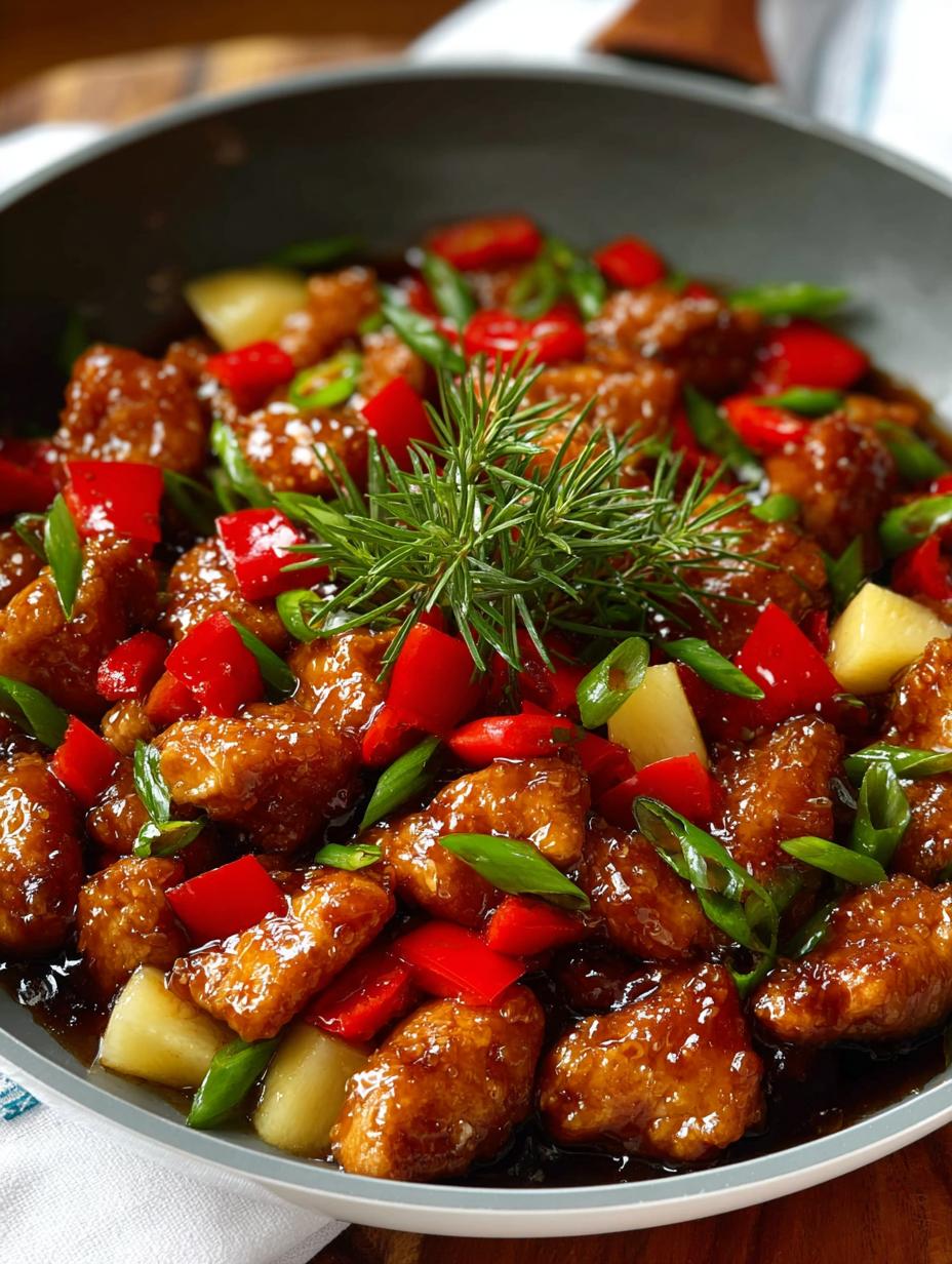 Sweet Sour Chicken: 6 Steps to Perfect Flavor Balance - Sweet Sour Chicken - main visual representation