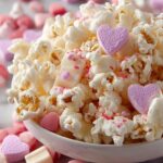Valentines White Chocolate Popcorn