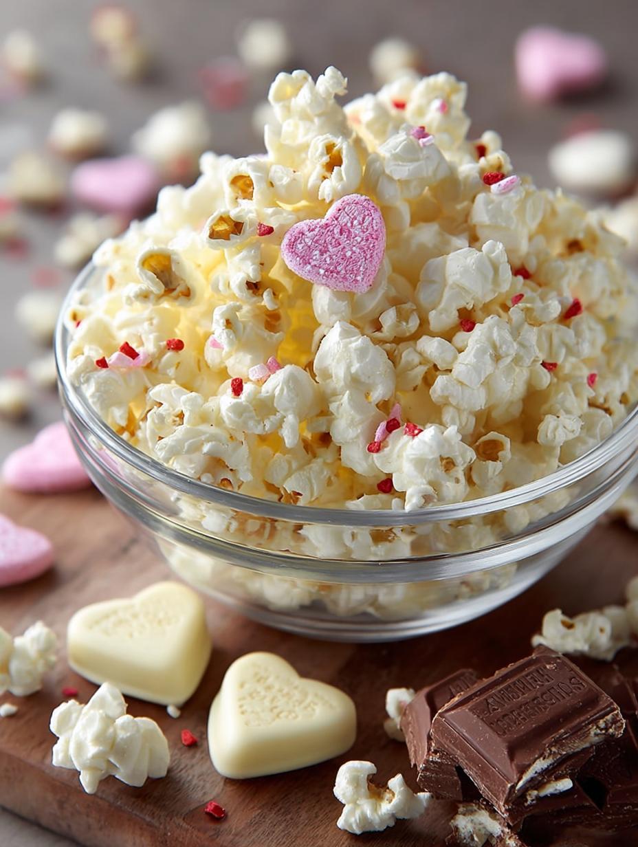 Valentines White Chocolate Popcorn: 10 Irresistible Tips 3 Valentines White Chocolate Popcorn: 10 Irresistible Tips - Valentines White Chocolate Popcorn - additional detail