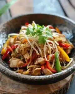 Chinese Chop Suey 3 Delicious Chinese Chop Suey with colorful vegetables and protein stir-fry.