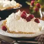 Delicious Cool Whip pudding frosting on a chocolate cake