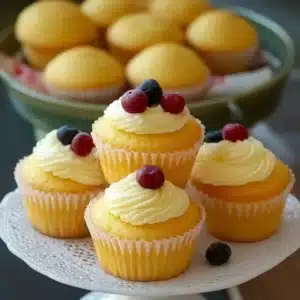 Delicious homemade cupcakes with various toppings and flavors displayed on a table.
