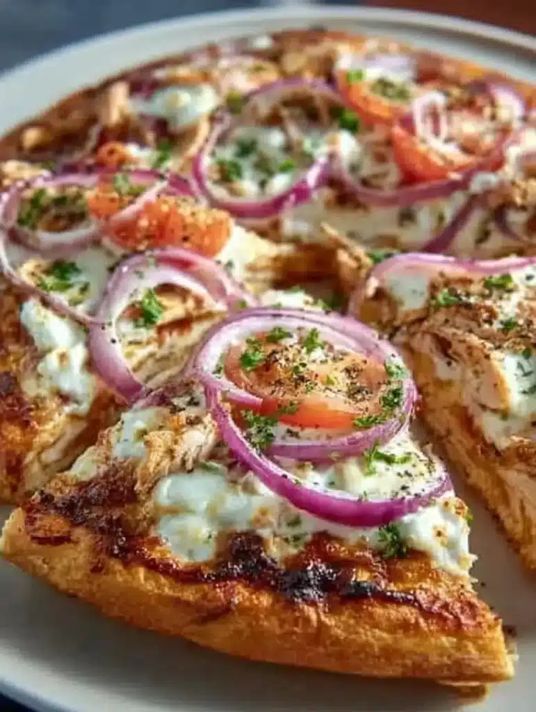 Greek yogurt pizza crust recipe for a quick and healthy pizza alternative.