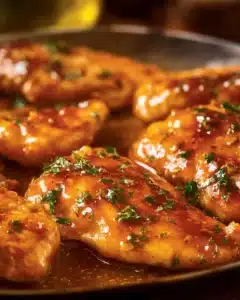 Honey Garlic Chicken Breast 5 Honey Garlic Chicken Breast cooked with savory garlic and sweet honey