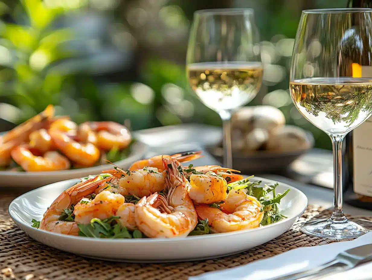 Aussie Prawn Salad serving suggestion