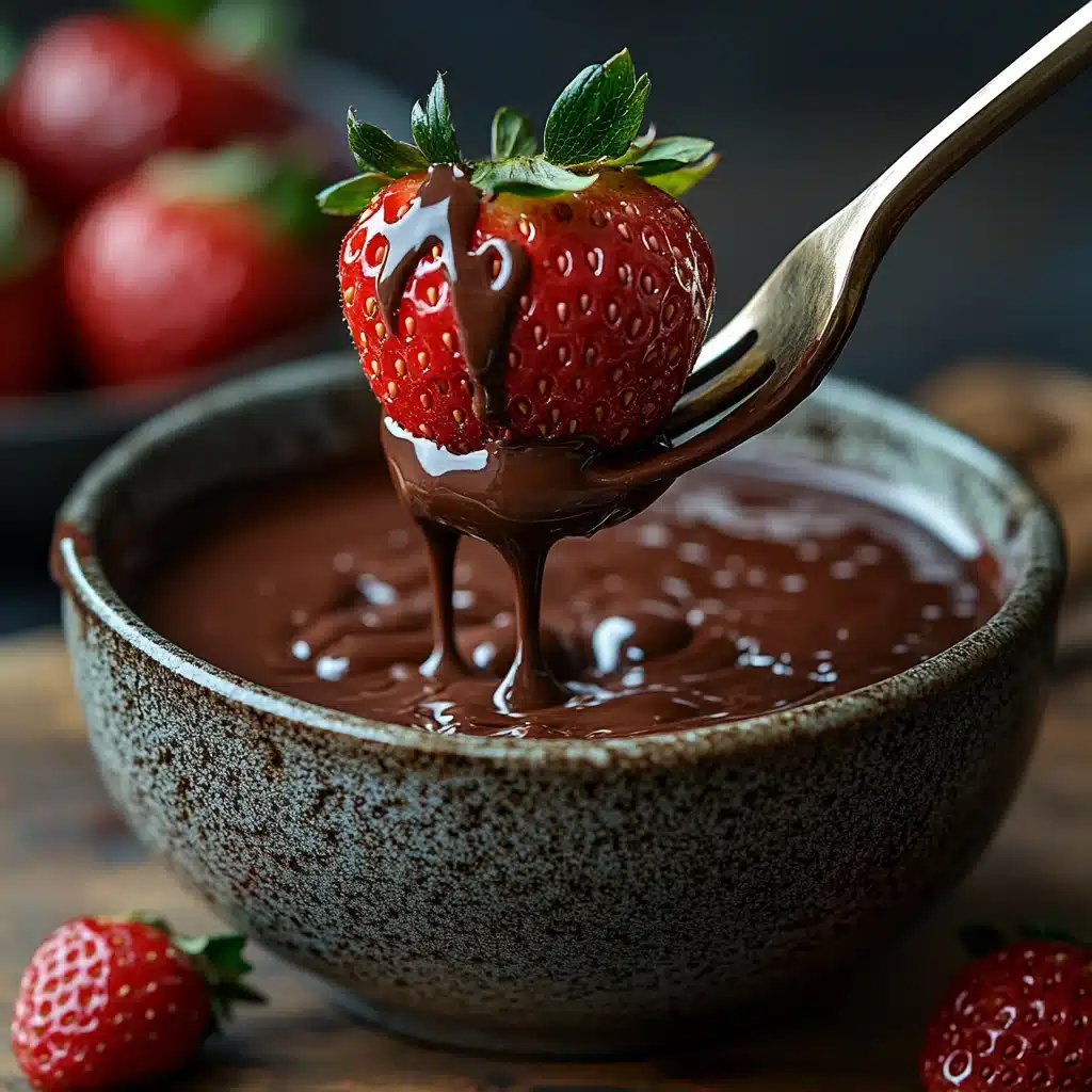 Chocolate Fondue texture image