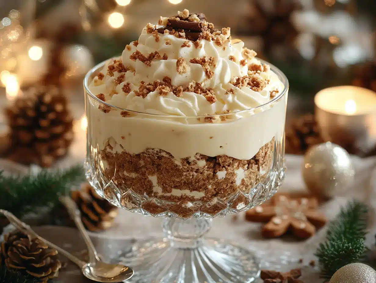 Gingerbread Trifle serving image