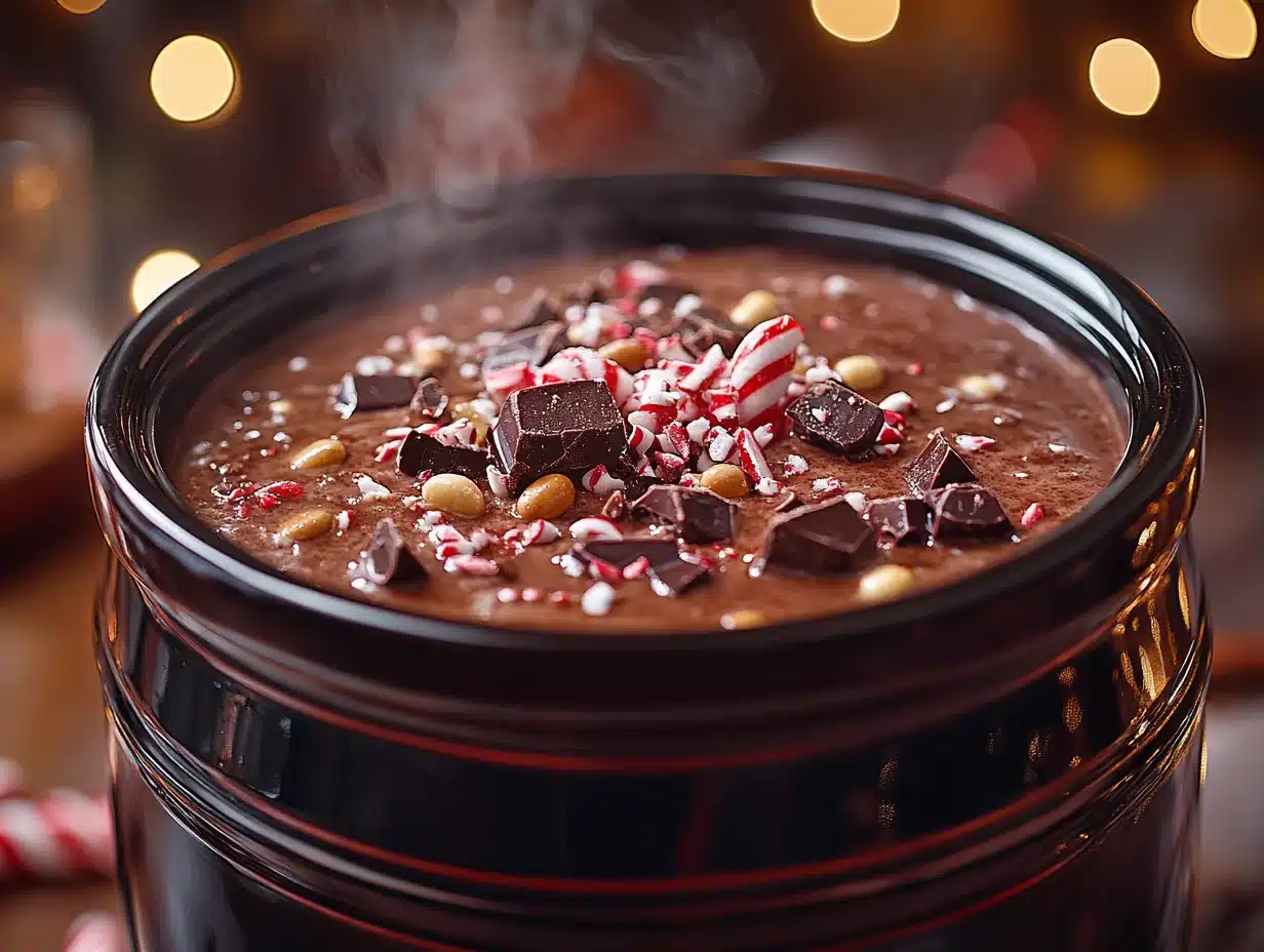 Slow Cooker Candy Cane process image