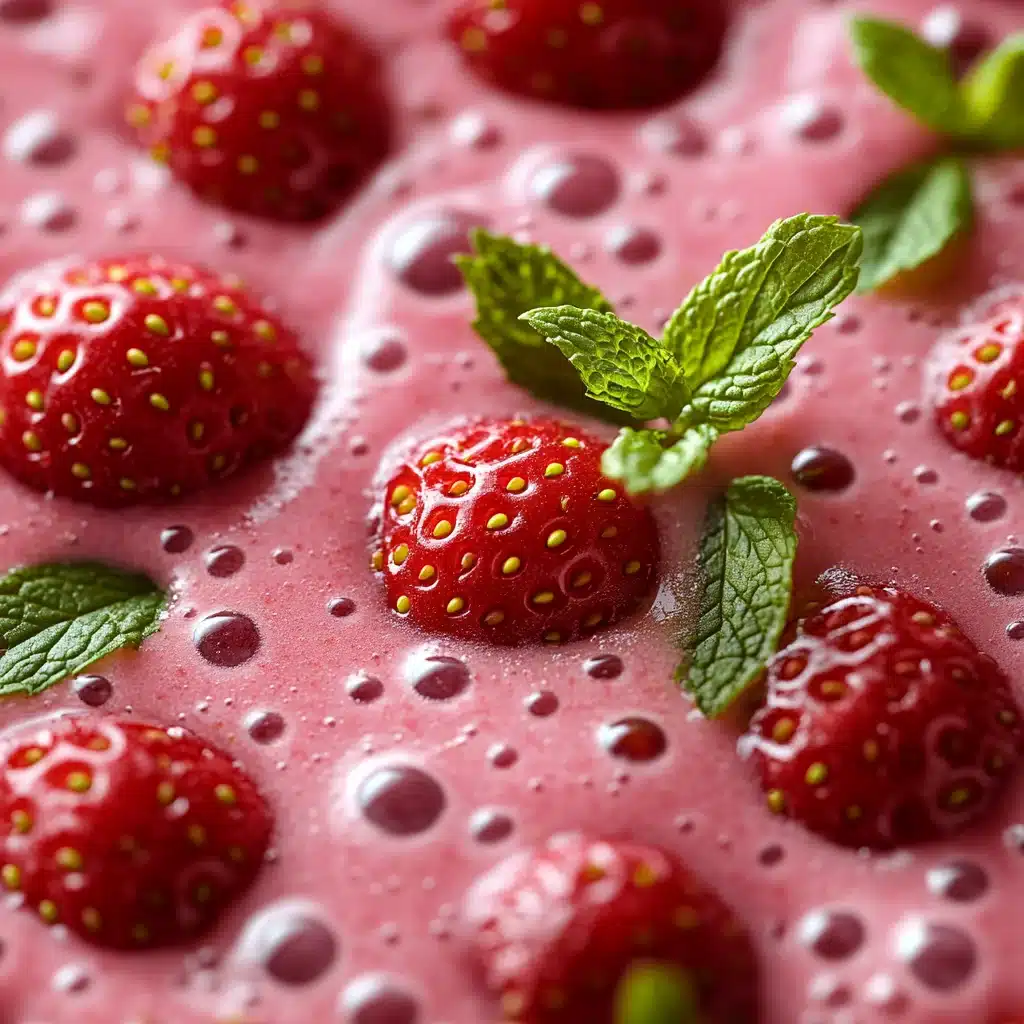 Strawberry Banana Smoothie texture image