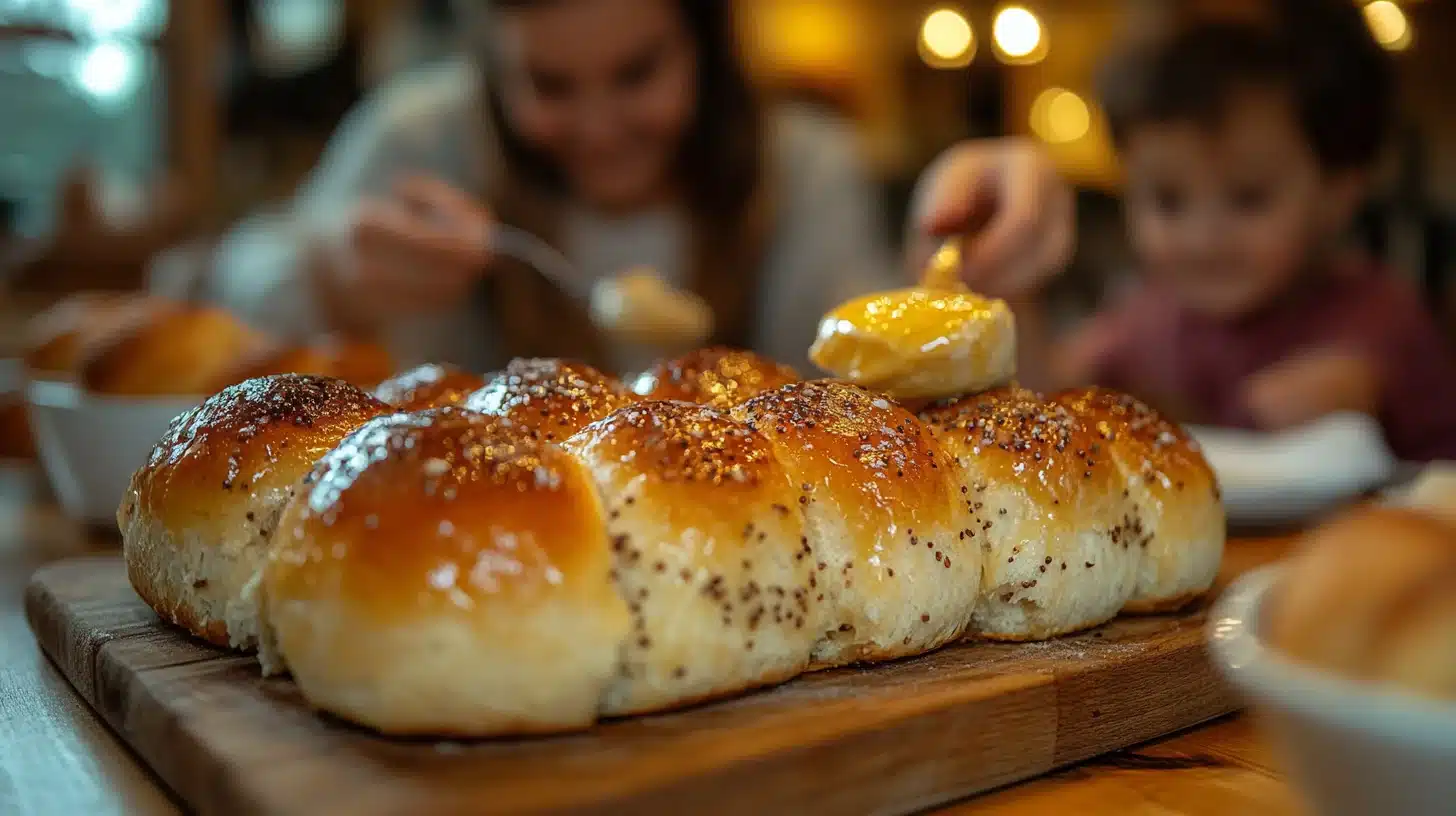 Texas Roadhouse Rolls: 12 Buttery Soft Dinner Rolls Recipe 7 Texas Roadhouse Rolls lifestyle scene