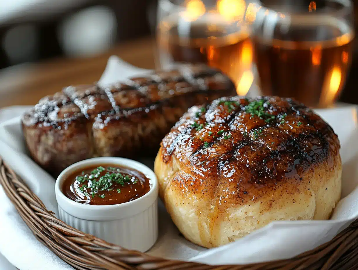 Texas Roadhouse Rolls: 12 Buttery Soft Dinner Rolls Recipe 6 Texas Roadhouse Rolls serving suggestion