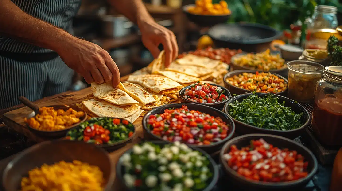 TikTok Taco Quesadillas lifestyle scene