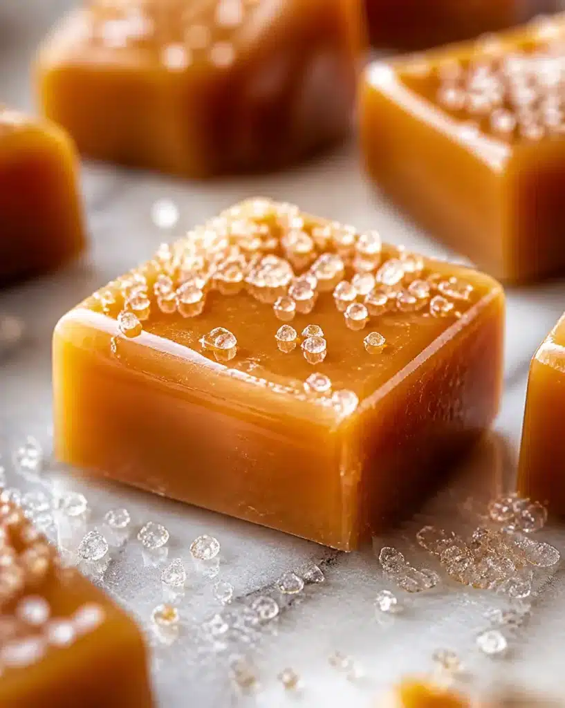 Homemade vanilla cream caramels made from scratch